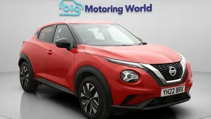 Used Nissan Juke Acenta 114 HP (83 kW) 2022 Red SUV
