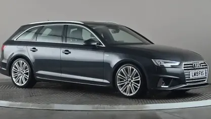 Usado Audi A4 S-Line 190 CV (139 kW) 2019 Gris Familiar