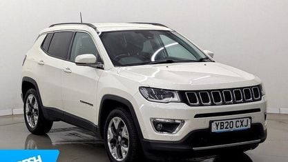 Begagnad Jeep Compass Limited 140 HK (102 kW) 2020 Vit SUV