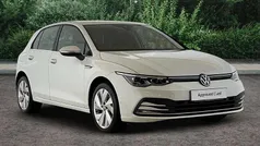 Pure white Used 2020 VW Golf VIII Style Hatchback | £16,950 (Fair price)