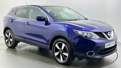 Used Nissan Qashqai N-TEC 116 HP (85 kW) 2015 Blue SUV