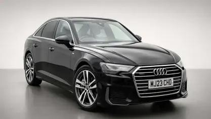 Used Audi A6 S-Line 299 HP (219 kW) 2023 Black Sedan