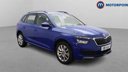 Used Skoda Kamiq SE 95 HP (69 kW) 2023 Blue SUV