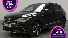 Black Used 2023 VW Tiguan R-line SUV | £27,465 (Fair price)