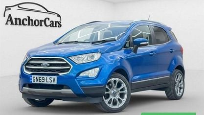 Używany Ford Ecosport Titanium 125 KM (91 kW) 2019 Niebieski SUV