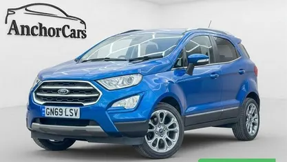 Used Ford Ecosport Titanium 125 HP (91 kW) 2019 Blue SUV