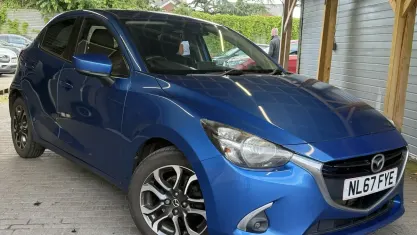 Used Mazda 2 Inclusive 90 HP (66 kW) 2017 Blue Hatchback