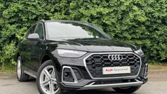 Mythos black metallic Used 2022 Audi Q5 S-Line SUV | £32,950 (Fair price)