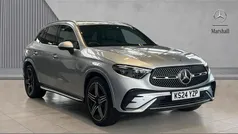 Hightech silver Used 2024 Mercedes GLC300 AMG Line Premium SUV | £45,990 (Fair price)