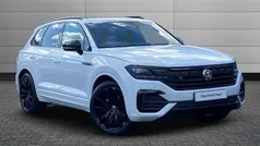 White Used 2023 VW Touareg Black Edition SUV | £49,795 (Fair price)
