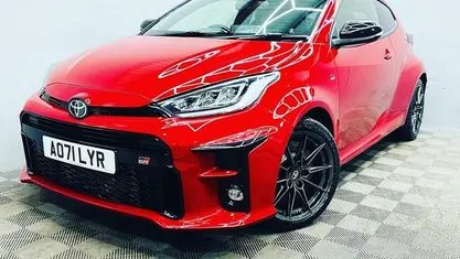 Red Used 2021 Toyota Yaris Hatchback | £27,490 (Fair price)