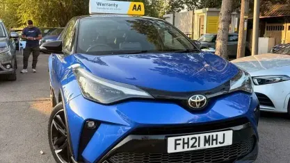 Used Toyota C-HR Sport 184 HP (135 kW) 2021 Blue SUV