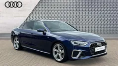Blue Used 2022 Audi A4 S-Line Sedan | £22,940 (Fair price)
