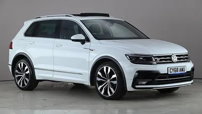 Begagnad VW Tiguan R-line 150 HK (110 kW) 2018 Vit SUV