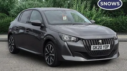 Used Peugeot 208 Allure 102 HP (75 kW) 2020 Grey Hatchback