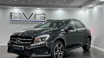 Used Mercedes GLA200 AMG line 136 HP (100 kW) 2016 Black SUV