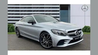 Used Mercedes C43 AMG Premium Plus 390 HP (286 kW) 2022 Silver Coupe