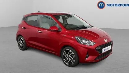 Red Used 2023 Hyundai i10 Premium Hatchback | £14,699 (Fair price)