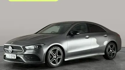 Used Mercedes CLA200 AMG line 163 HP (119 kW) 2022 Grey Coupe