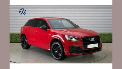 Used Audi Q2 Black Edition 150 HP (110 kW) 2020 Red SUV