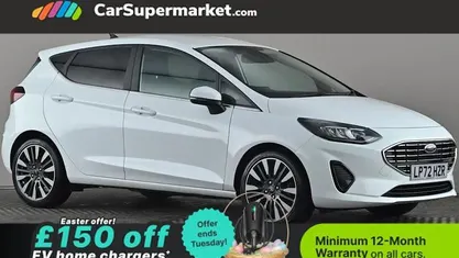 Used Ford Fiesta Titanium X 125 HP (91 kW) 2021 White Hatchback