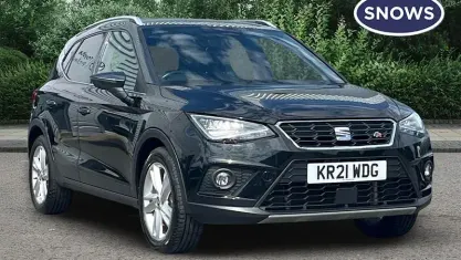 Used Seat Arona FR 110 HP (80 kW) 2021 Black SUV