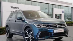 Blue Used 2022 VW Tiguan R-line SUV | £28,498 (Fair price)