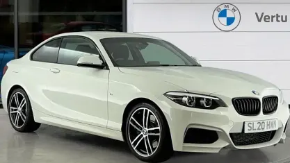 Used BMW 218 M Sport 136 HP (100 kW) 2020 White Coupe