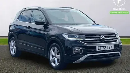 Used VW T-Cross SEL 110 HP (80 kW) 2022 Black SUV
