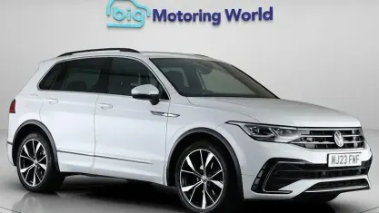 Used VW Tiguan R-line 150 HP (110 kW) 2023 White SUV