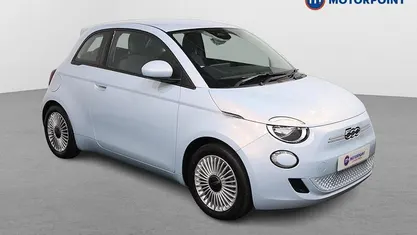 Used Fiat 500e Icon 86 kW (118 HP) 2022 Blue Hatchback