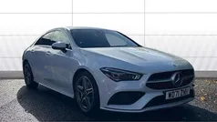 White Used 2022 Mercedes CLA250 AMG Line Premium Plus Sedan | £25,209 (Fair price)