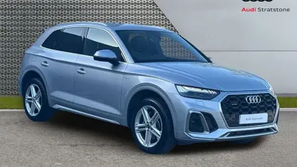 Used Audi Q5 S-Line 265 HP (194 kW) 2021 Silver SUV