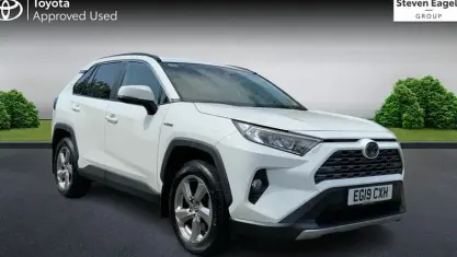 Used Toyota RAV4 Hybrid Design 218 HP (160 kW) 2019 White SUV
