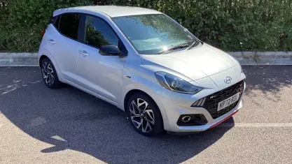 Used Hyundai i10 N Line 101 HP (74 kW) 2022 Silver Hatchback