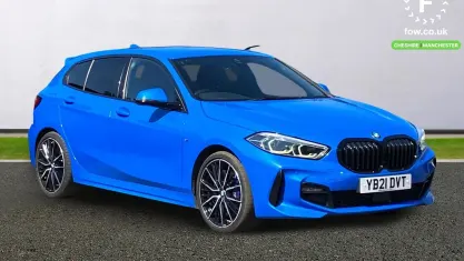 Used BMW 120 M Sport 190 HP (139 kW) 2021 Blue Hatchback