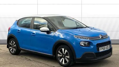 Blue Used 2019 Citroën C3 Feel Hatchback | £5,910 (Fair price)