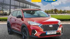Red Used 2019 Hyundai Tucson N Line SUV | £14,990 (Fair price)