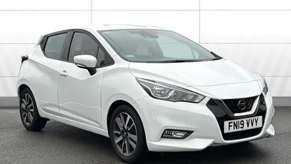 White Used 2018 Nissan Micra Acenta Limited Edition Hatchback | £7,453 (Fair price)