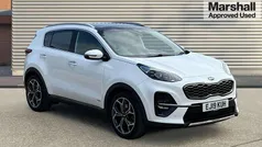 White Used 2019 Kia Sportage GT-Line S SUV | £17,942 (Fair price)