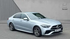 Silver Used 2024 Mercedes C200 AMG line Sedan | £32,597 (Fair price)