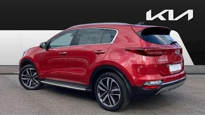 Używany Kia Sportage 177 KM (130 kW) 2019 Czerwony SUV