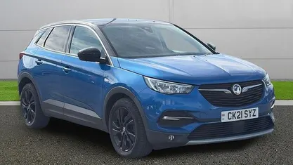 Used Vauxhall Grandland X SRi 131 HP (96 kW) 2021 Blue SUV