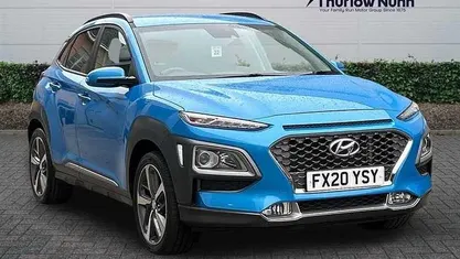 Used Hyundai Kona Premium 120 HP (88 kW) 2020 Blue SUV