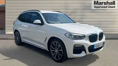 White Used 2019 BMW X3 M Sport SUV | £25,619 (Fair price)