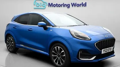 Used Ford Puma ST-Line 125 HP (91 kW) 2021 Blue SUV