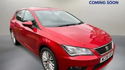 Used Seat Leon SE Dynamic 131 HP (96 kW) 2020 Red Hatchback