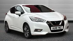 White Used 2018 Nissan Micra N-Connecta Hatchback | £8,495 (Fair price)