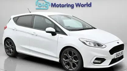 Used Ford Fiesta ST-Line 125 HP (91 kW) 2021 White Hatchback