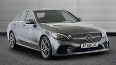 Grey Used 2018 Mercedes C200 AMG line Sedan | £19,495 (Fair price)